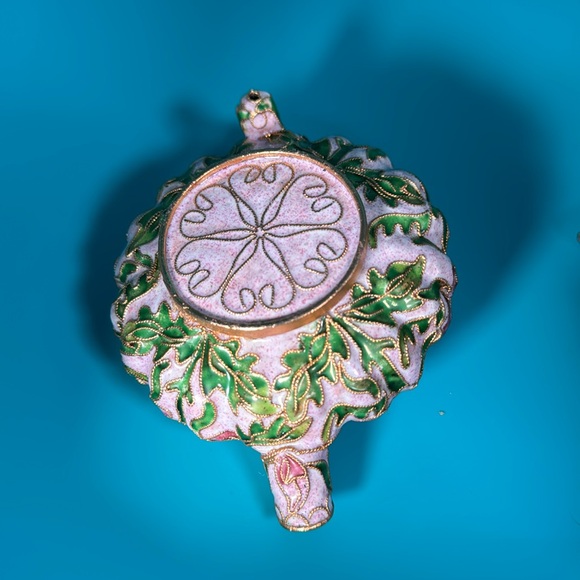 Miniature Cloisonne’ Teapot - Picture 3 of 6